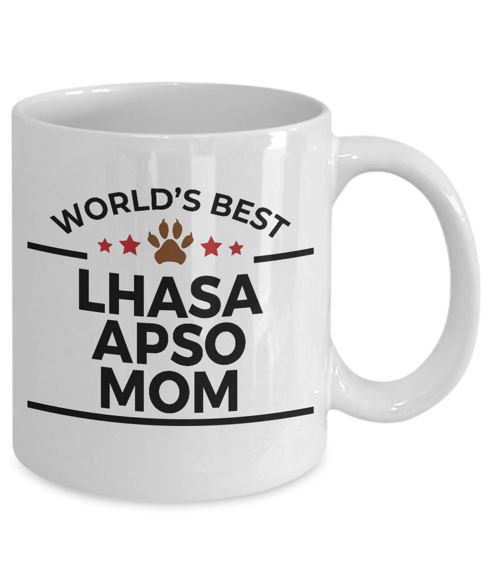 Lhasa Apso Dog Mom Coffee Mug