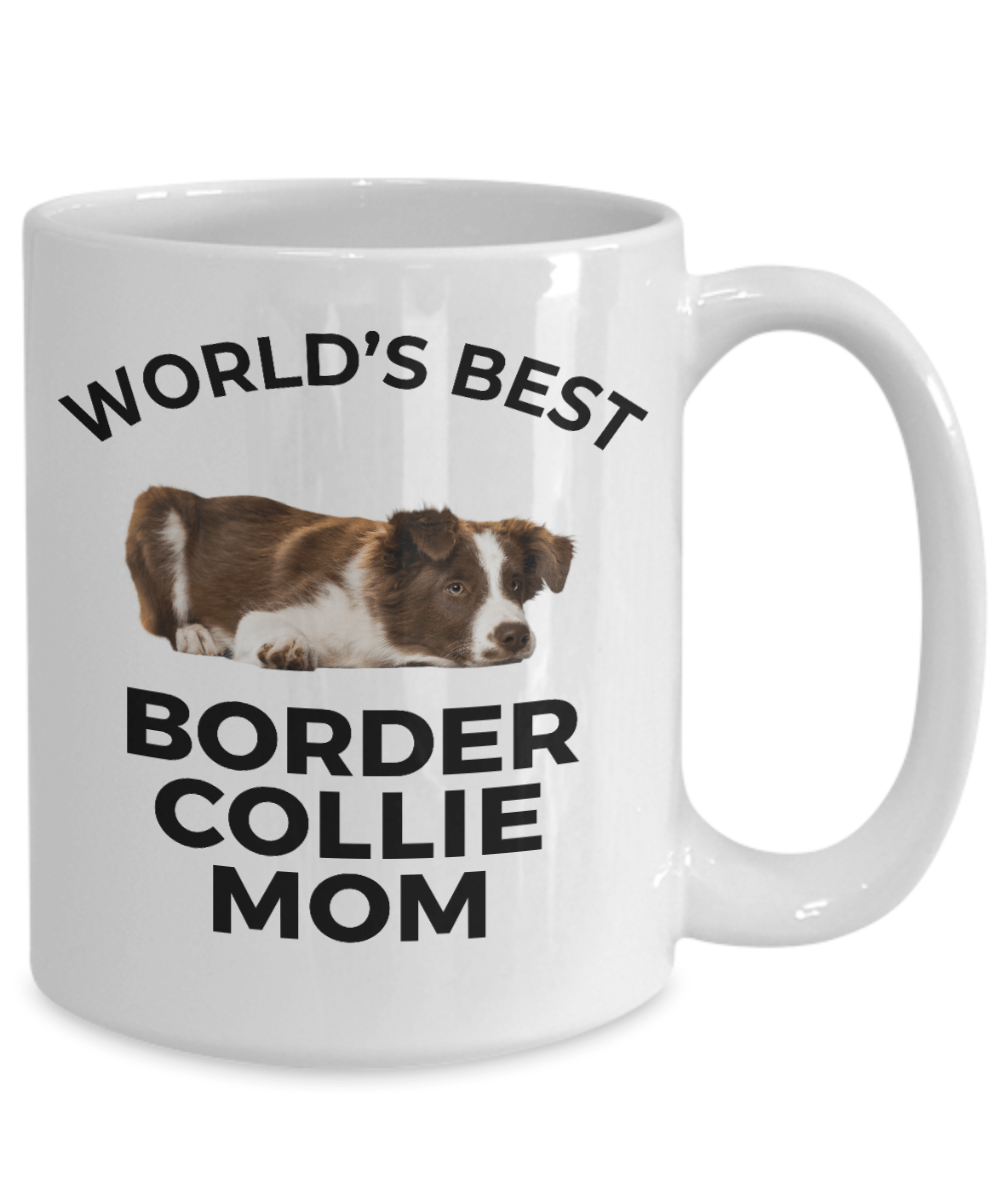Border Collie Puppy Dog Mom Coffee Mug
