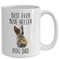 Best Ever Blue Heeler Dog Dad Ceramic Coffee Mug