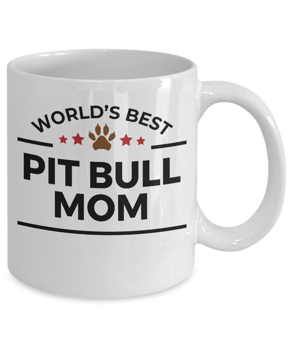 Pit Bull Dog Mom Coffee Mug