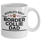 Border Collie Dog Dad Coffee Mug