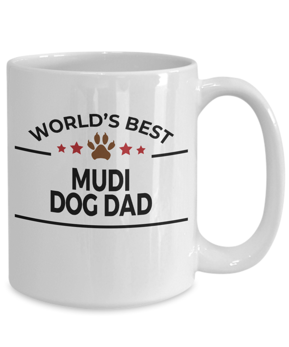 Mudi Dog Dad Coffee Mug