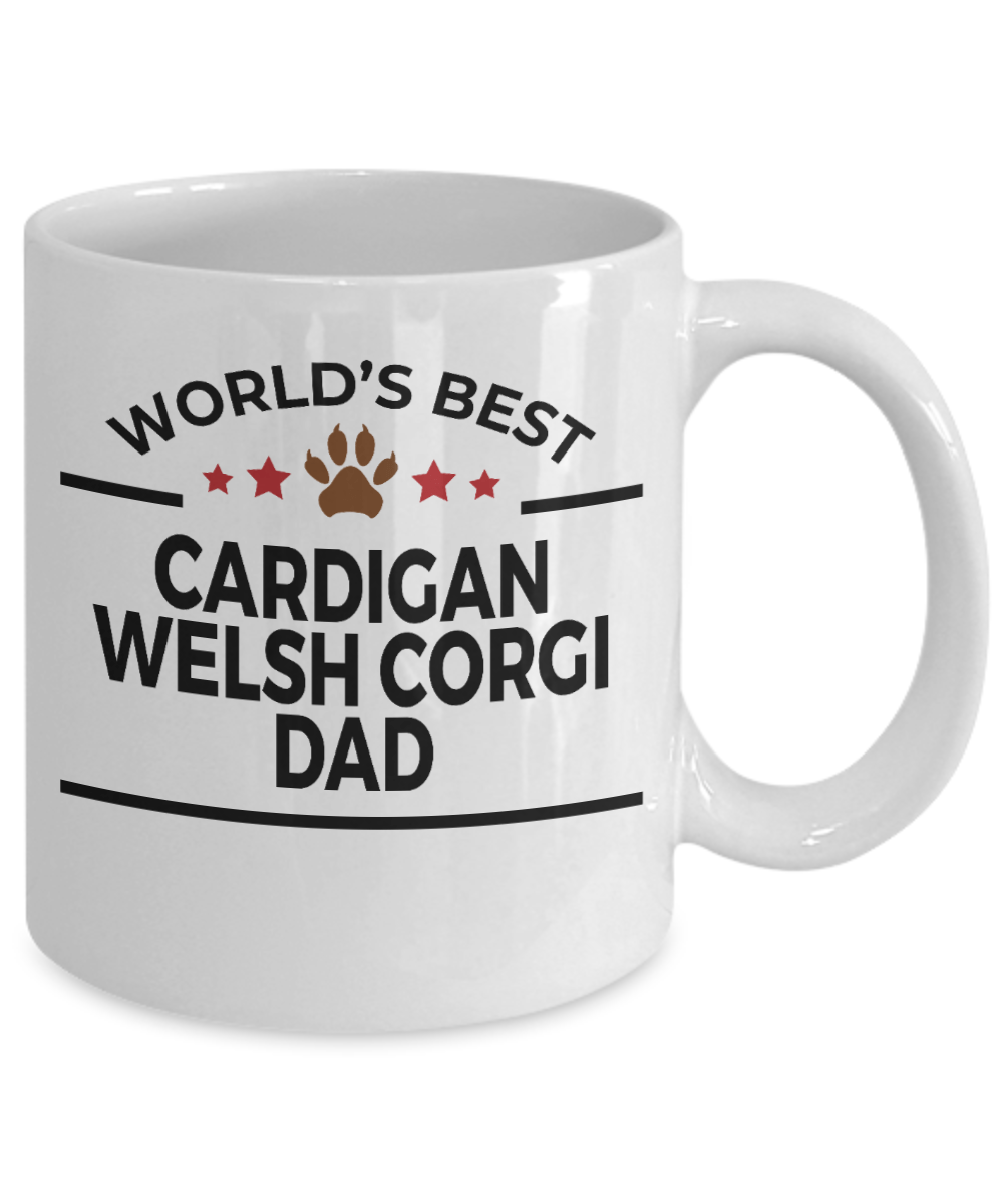 Cardigan Welsh Corgi Dog Dad Coffee Mug