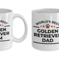 Golden Retriever Mom and Dad Mugs