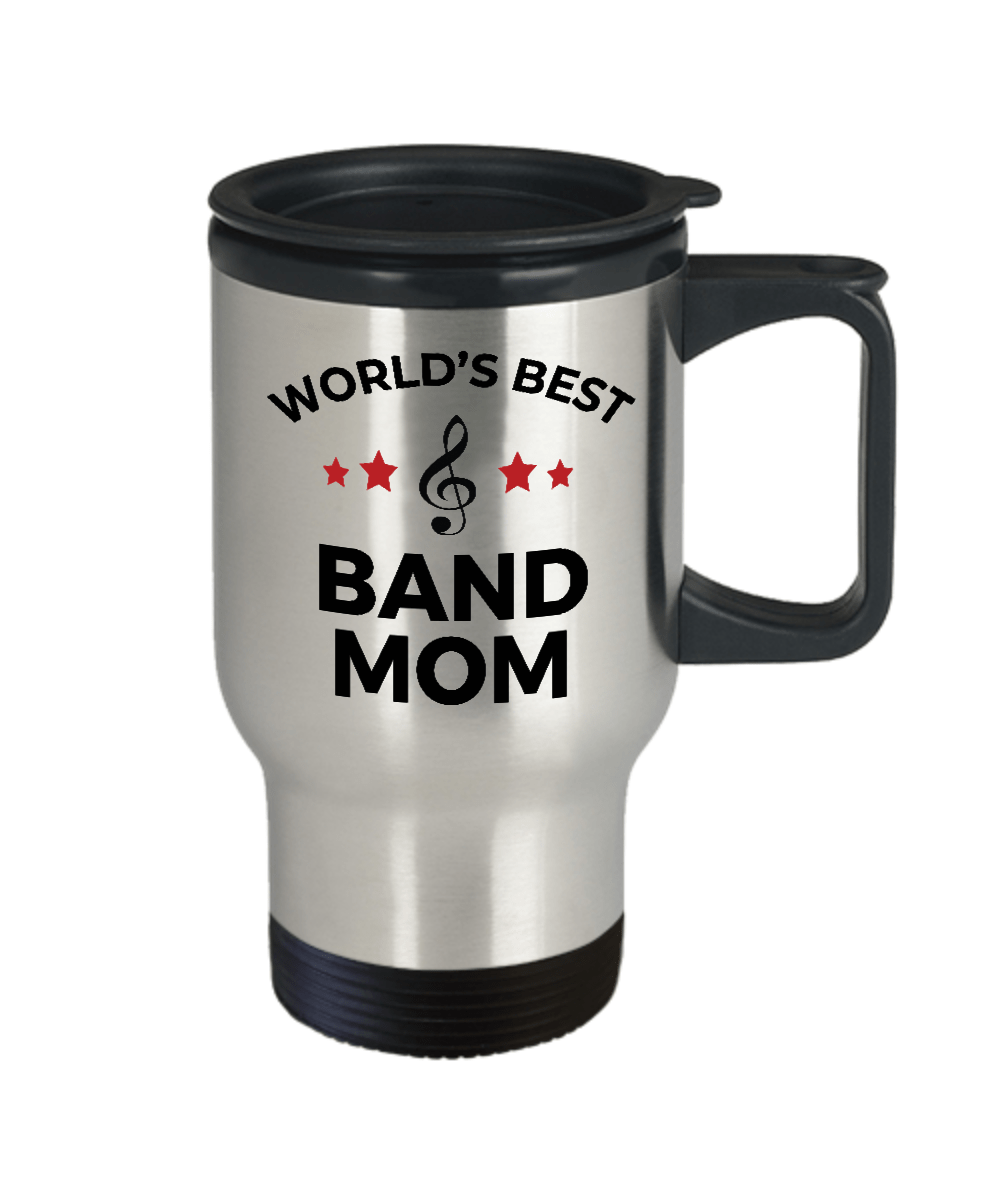 Band Mom Travel Coffee Mug