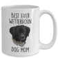 Best Ever Wetterhoun Dog Mom Custom Ceramic Coffee Mug