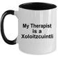 Xoloitzcuintli Dog Funny Gift Therapist Ceramic Coffee Mug
