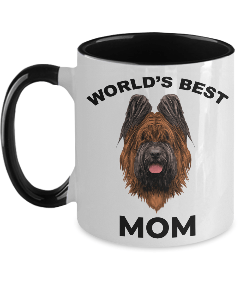 Briard Best Dog Mom Coffee Mug
