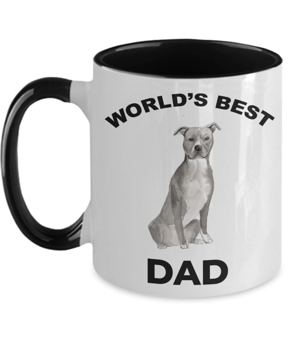 American Staffordshire Terrier Best Dog Dad Coffee Mug
