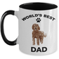 Labradoodle Best Dad Coffee Mug