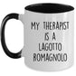 Lagotto Romagnolo Dog Owner Lover Funny Gift Therapist White Ceramic Coffee Mug