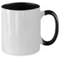 Schipperke Dog Dad Coffee Mug  Custom photo upload and personalization available