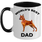Miniature Pinscher Best Dog Dad Mug