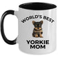 Yorkshire Terrier Puppy Dog Mom Coffee Mug