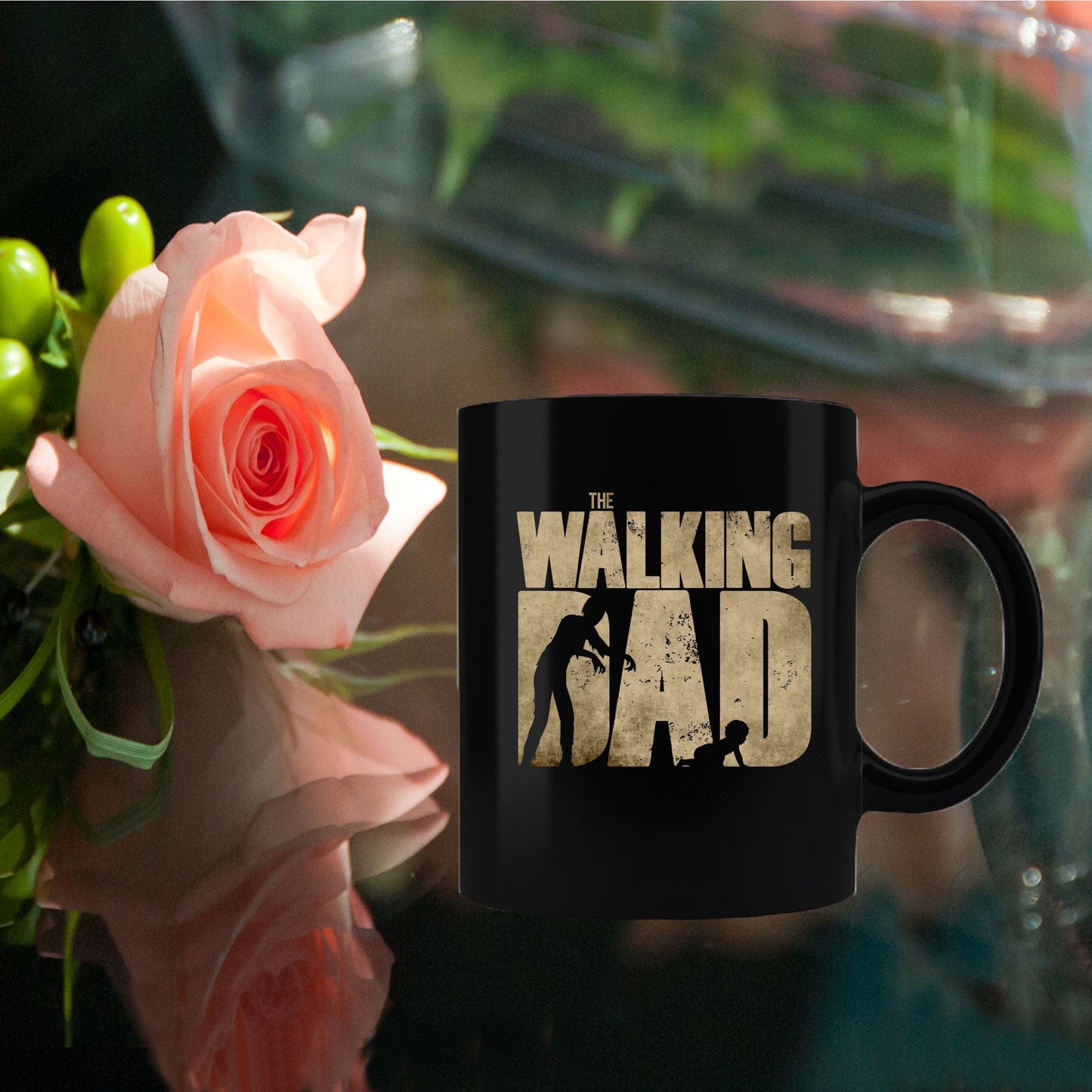 Funny Dad Mug - The Walking Dad