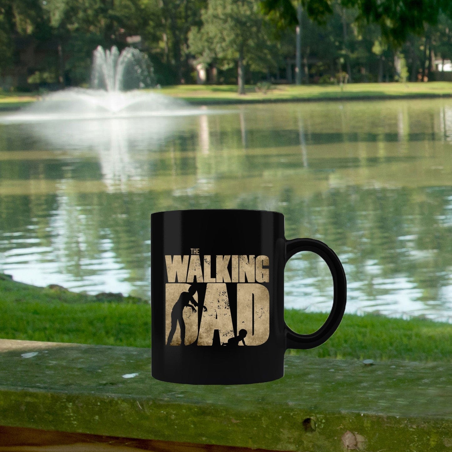 Funny Dad Mug - The Walking Dad