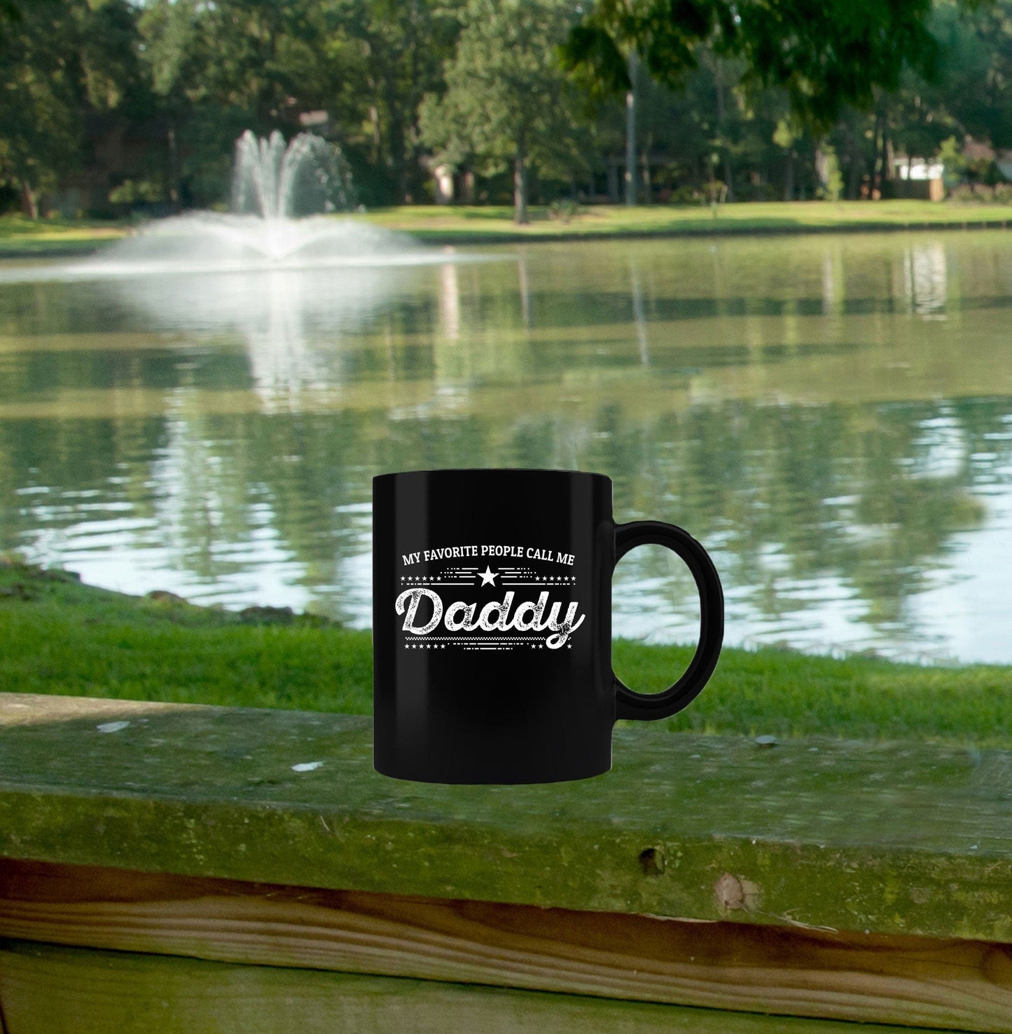 Daddy Black Coffee Mug - Gift for Father's Day