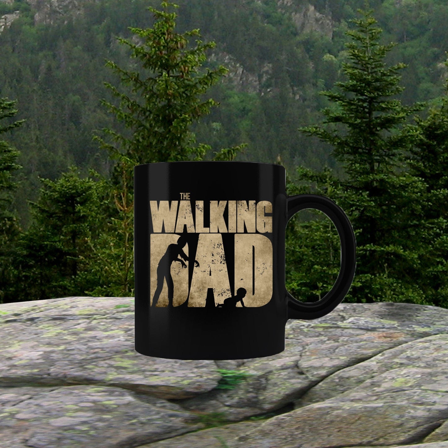 Funny Dad Mug - The Walking Dad