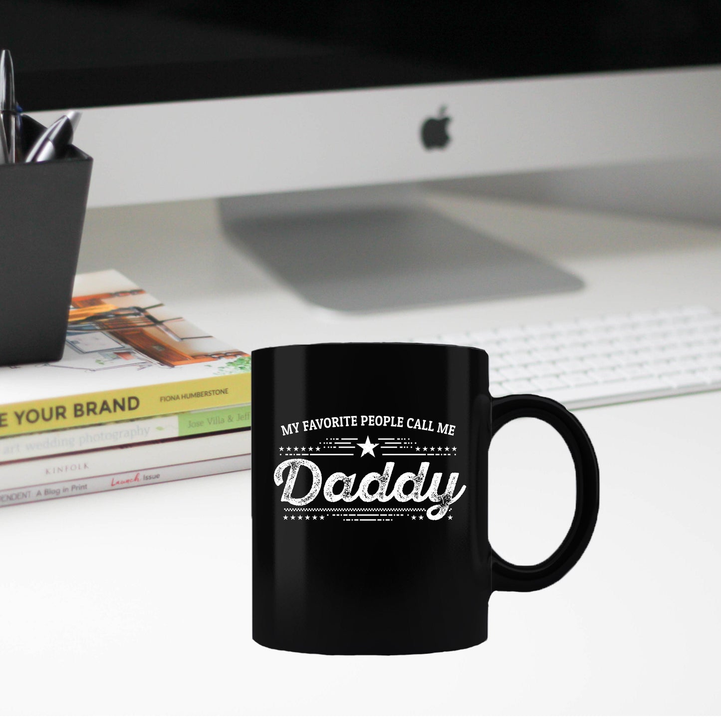 Daddy Black Coffee Mug - Gift for Father's Day