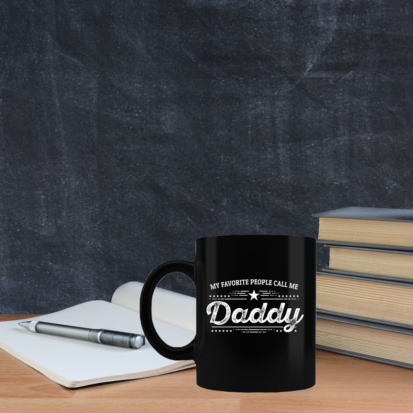 Daddy Black Coffee Mug - Gift for Father's Day