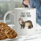 Ferret Best Ever Dad or Mom Custom Ceramic Coffee Mug