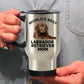 Chocolate Labrador Retriever Puppy Dog Mom Travel  Mug