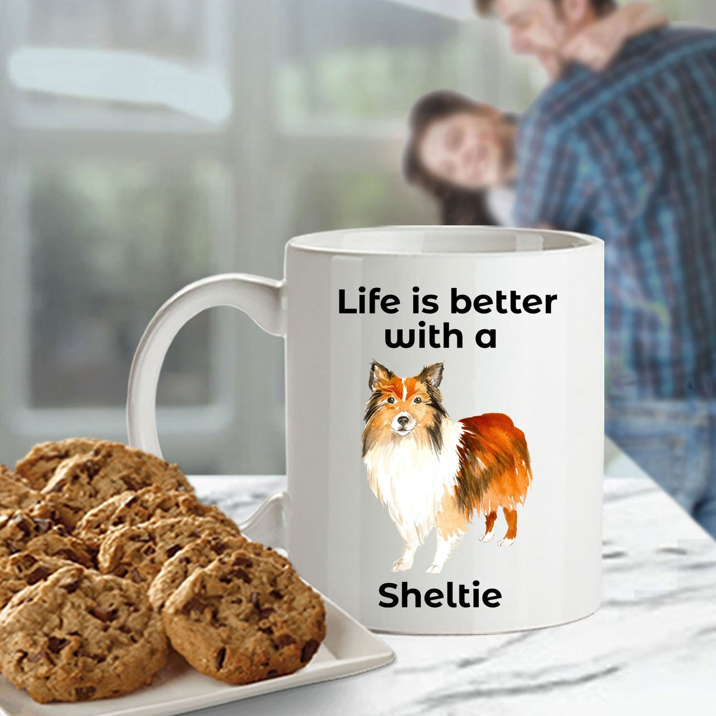 Shetland Sheepdog Life is Better with a Sheltie Coffee Mug