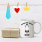 Bull Terrier Dog Dad Coffee Mug