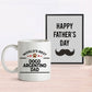 Dogo Argentino Dog Lover Gift World's Best Dad Coffee Mug