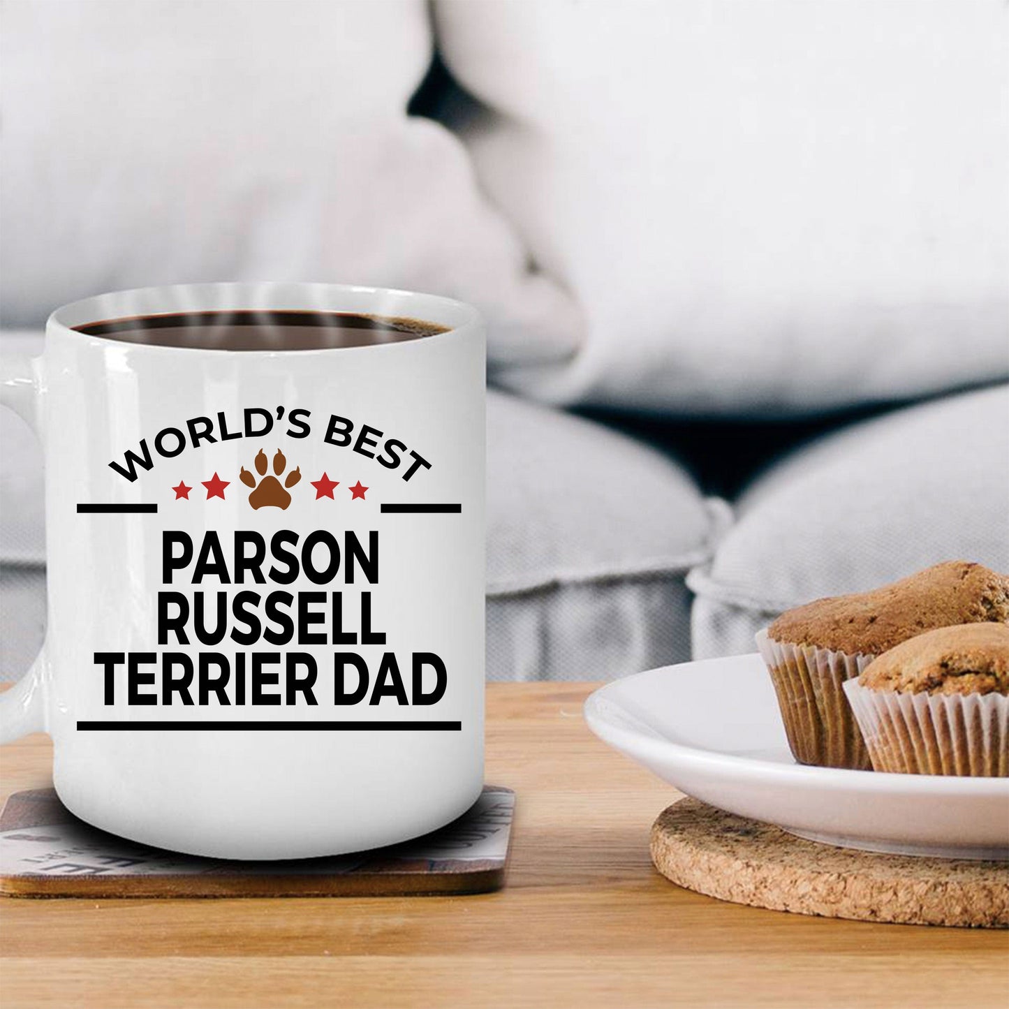 Parson Russell Terrier Dog Dad Mug