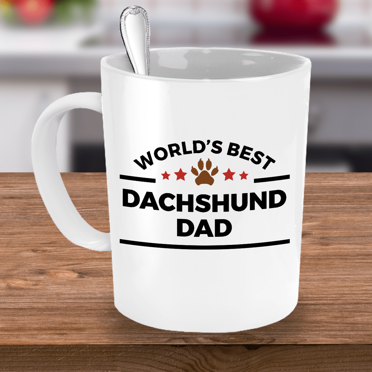 World's Best Dachshund Dad Ceramic Mug