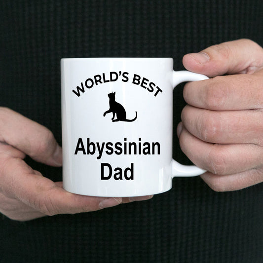 Abyssinian Cat Ceramic Coffee Mug