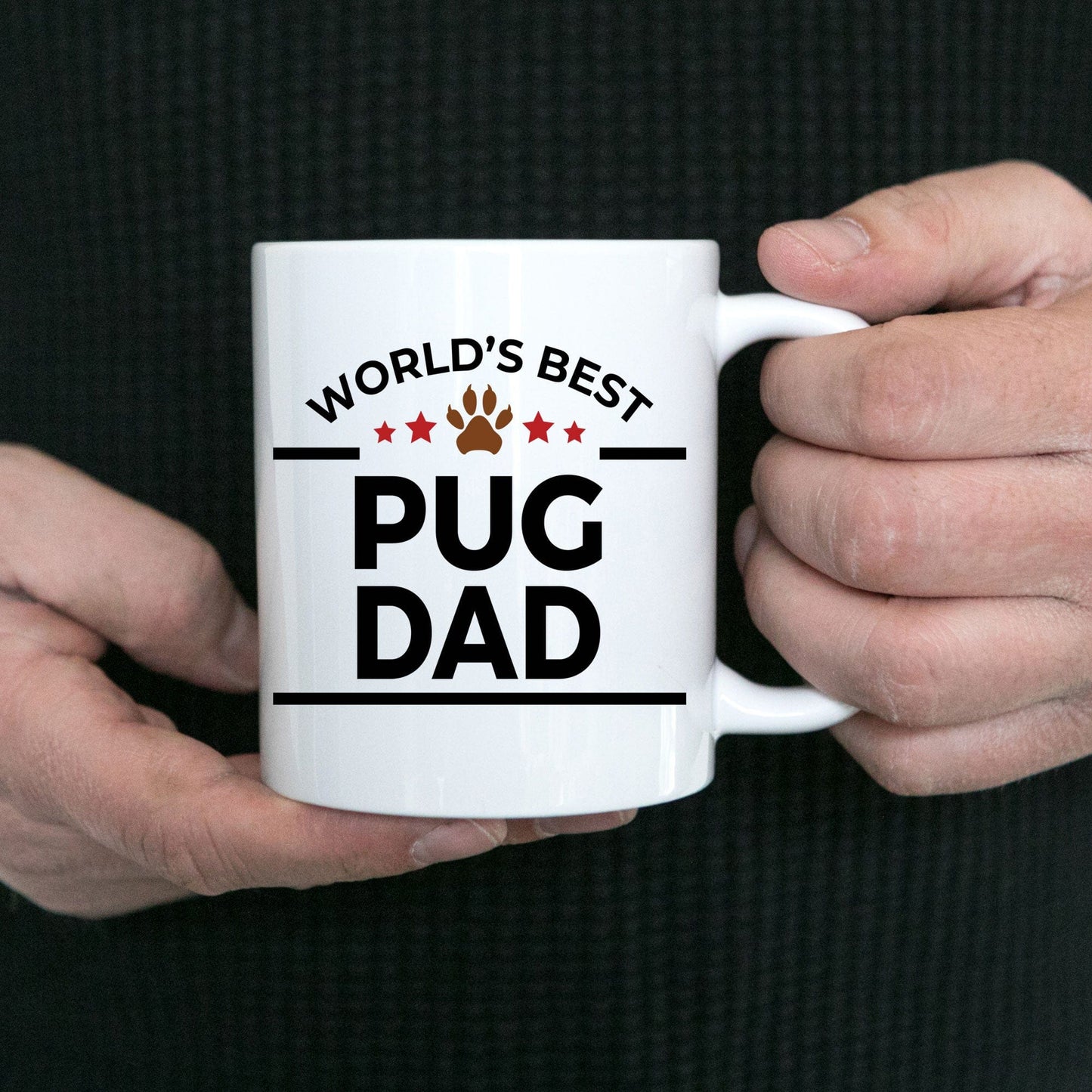 Pug Dog Dad Coffee Mug