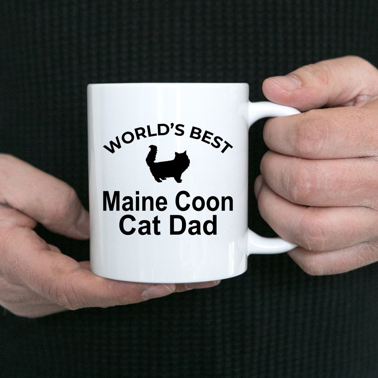 Maine Coon Cat Dad Coffee Mug