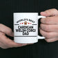 Cardigan Welsh Corgi Dog Dad Coffee Mug