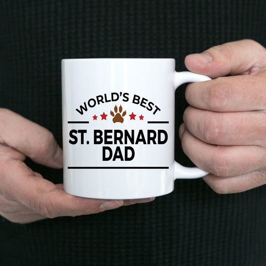 St. Bernard Dog Dad Coffee Mug