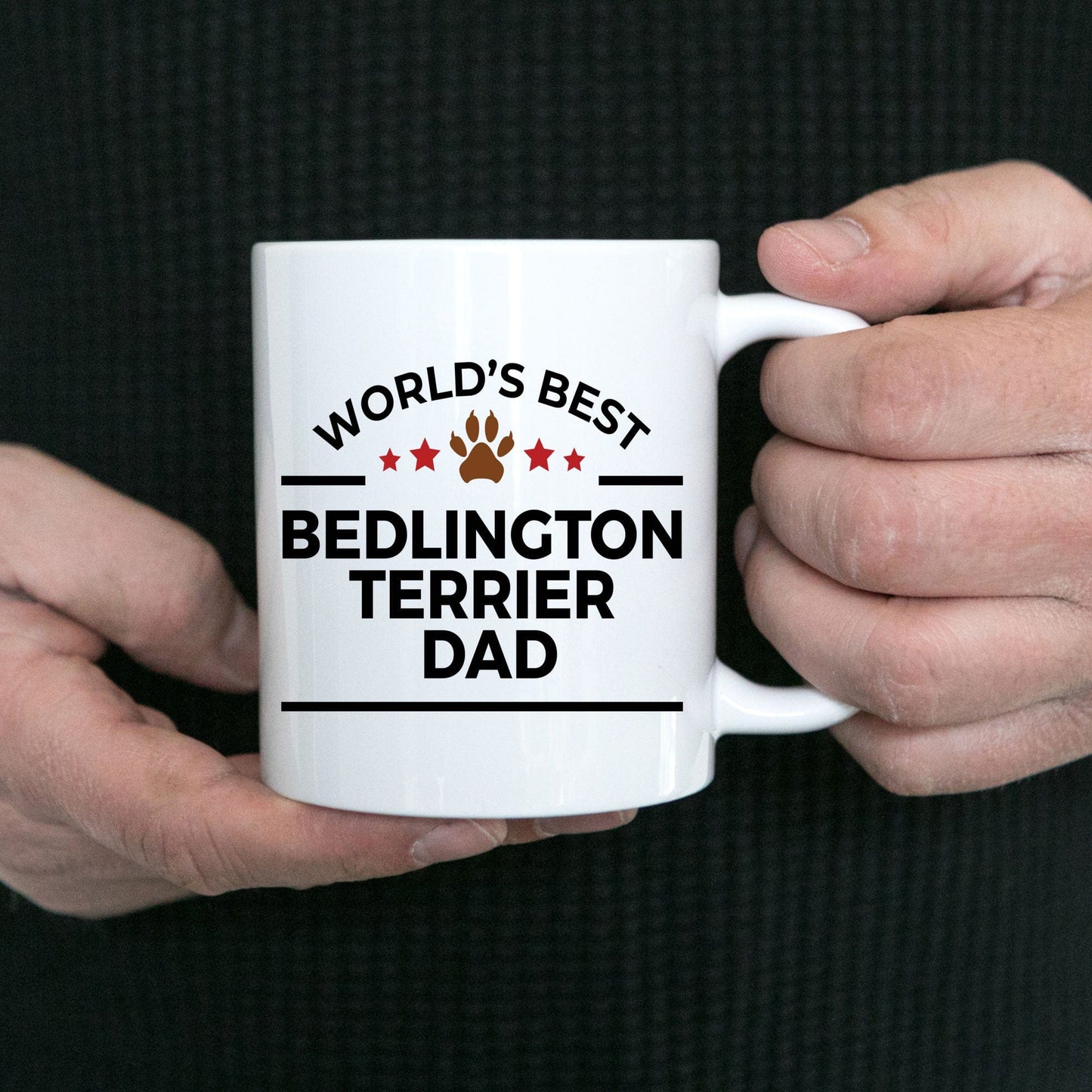 Bedlington Terrier Dog Dad Coffee Mug