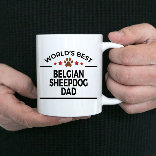 Belgian Sheepdog Dog Dad Coffee Mug