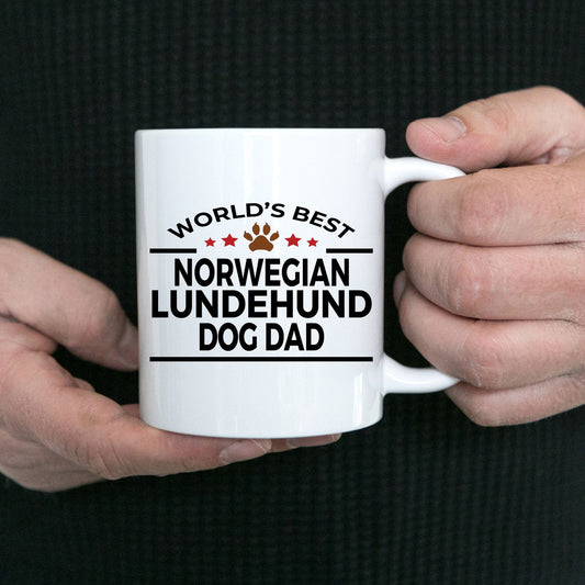 Norwegian Lundehund Dog Dad Coffee Mug