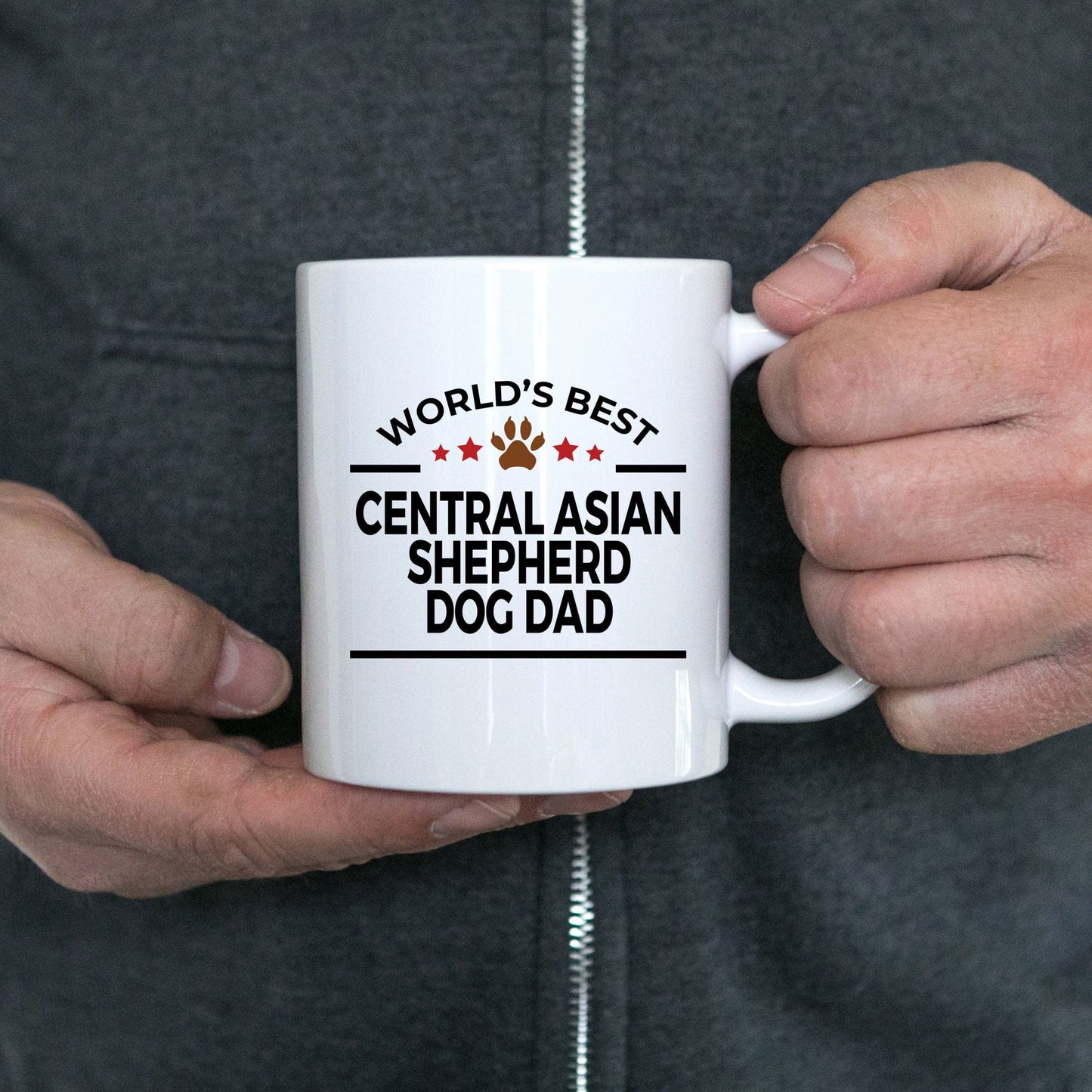 Central Asian Shepherd Dog Dad Coffee Mug