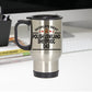Polish Lowland Sheepdog Dog Dad Travel Coffee Mug