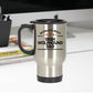 Irish Wolfhound Dog Dad Travel Mug