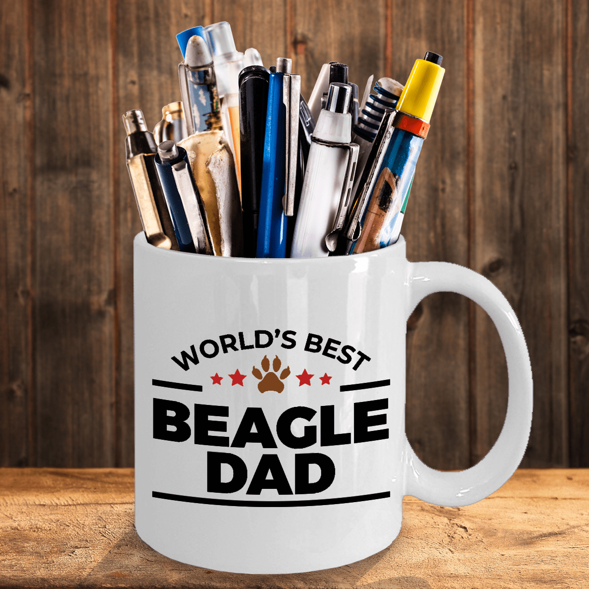 Beagle Dog Dad Coffee Tea Mug