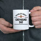 Greyhound Dog Dad Coffee Mug