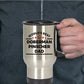 Doberman Pinscher Dog Dad Travel Coffee Mug