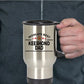 Keeshond Dog Dad Travel Mug