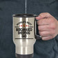Bergamasco Sheepdog Dad Travel Coffee Mug
