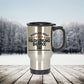 Polish Lowland Sheepdog Dog Dad Travel Coffee Mug