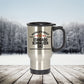 Standard Schnauzer Dog Dad Travel Mug