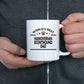 Hanoverian Scenthound Dog Lover Gift World's Best Dad Birthday Father's Day White Ceramic Coffee Mug
